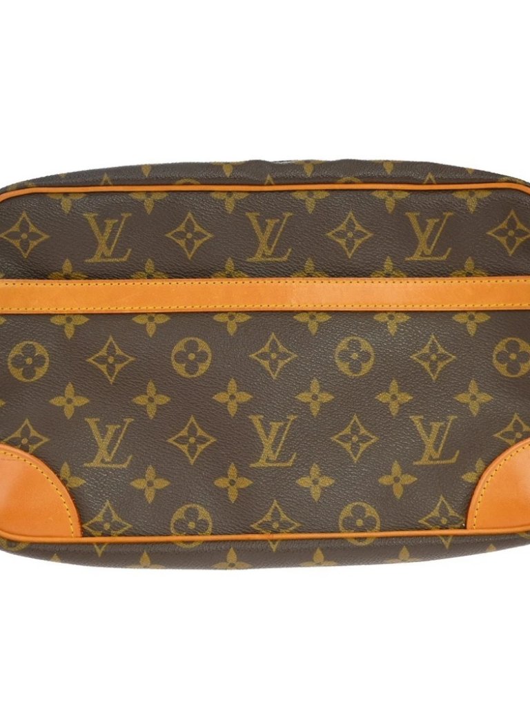 Louis Vuitton Compiegne 28 Clucth Handbag Monogram